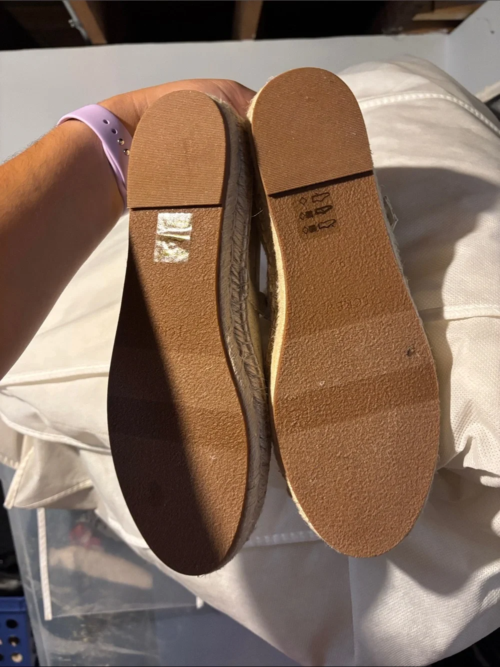 J. Crew comfortable cream
